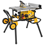 10” Jobsite Table Saw with Rolling Stand